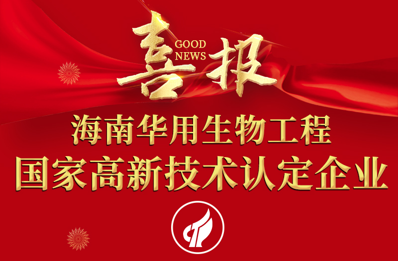 喜訊 | 海南華用再次榮獲國家高新技術(shù)企業(yè)認(rèn)定